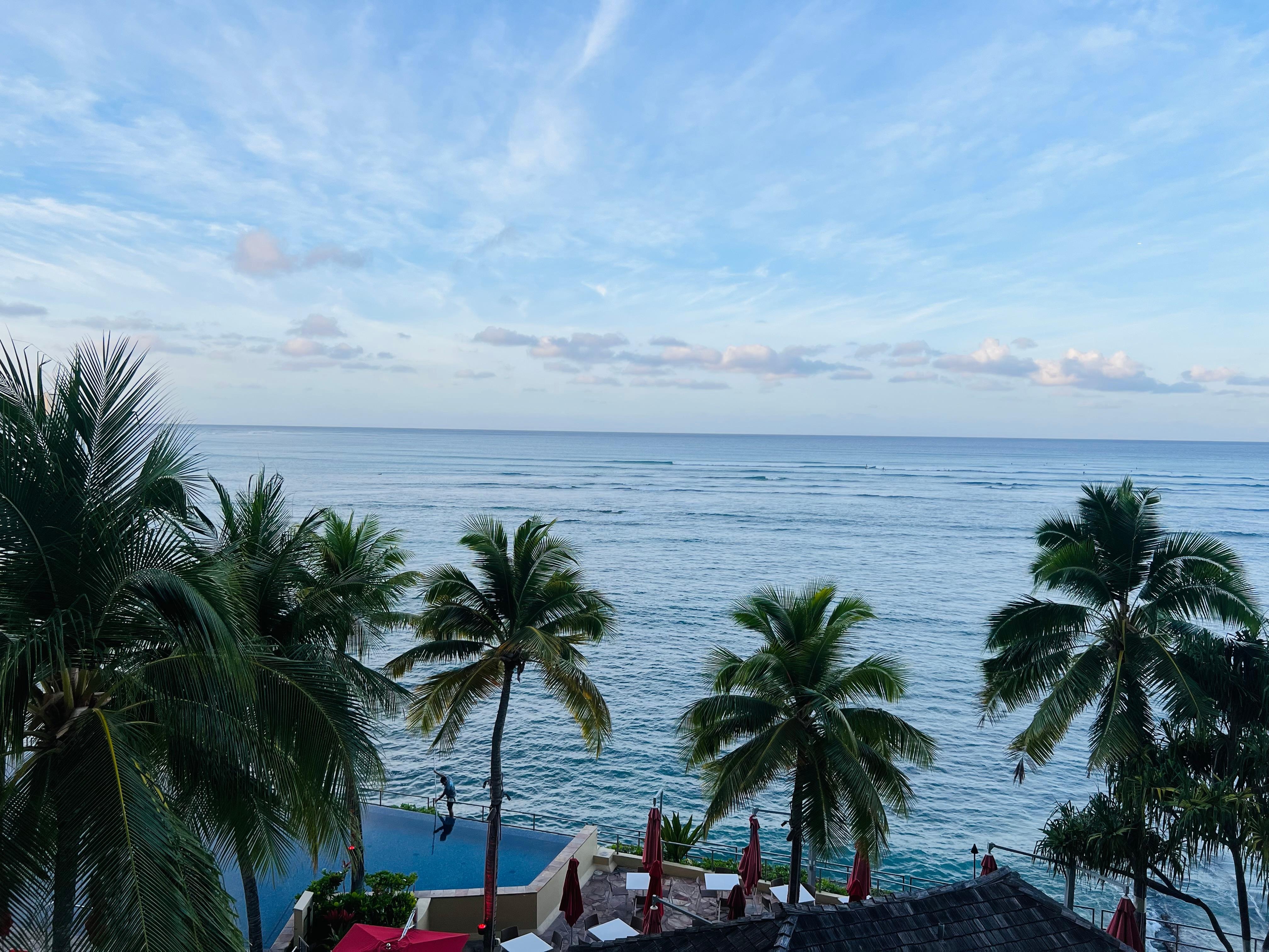 From our balcony