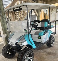 The golf cart was awesome and much needed!