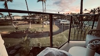 From “resort view” balcony