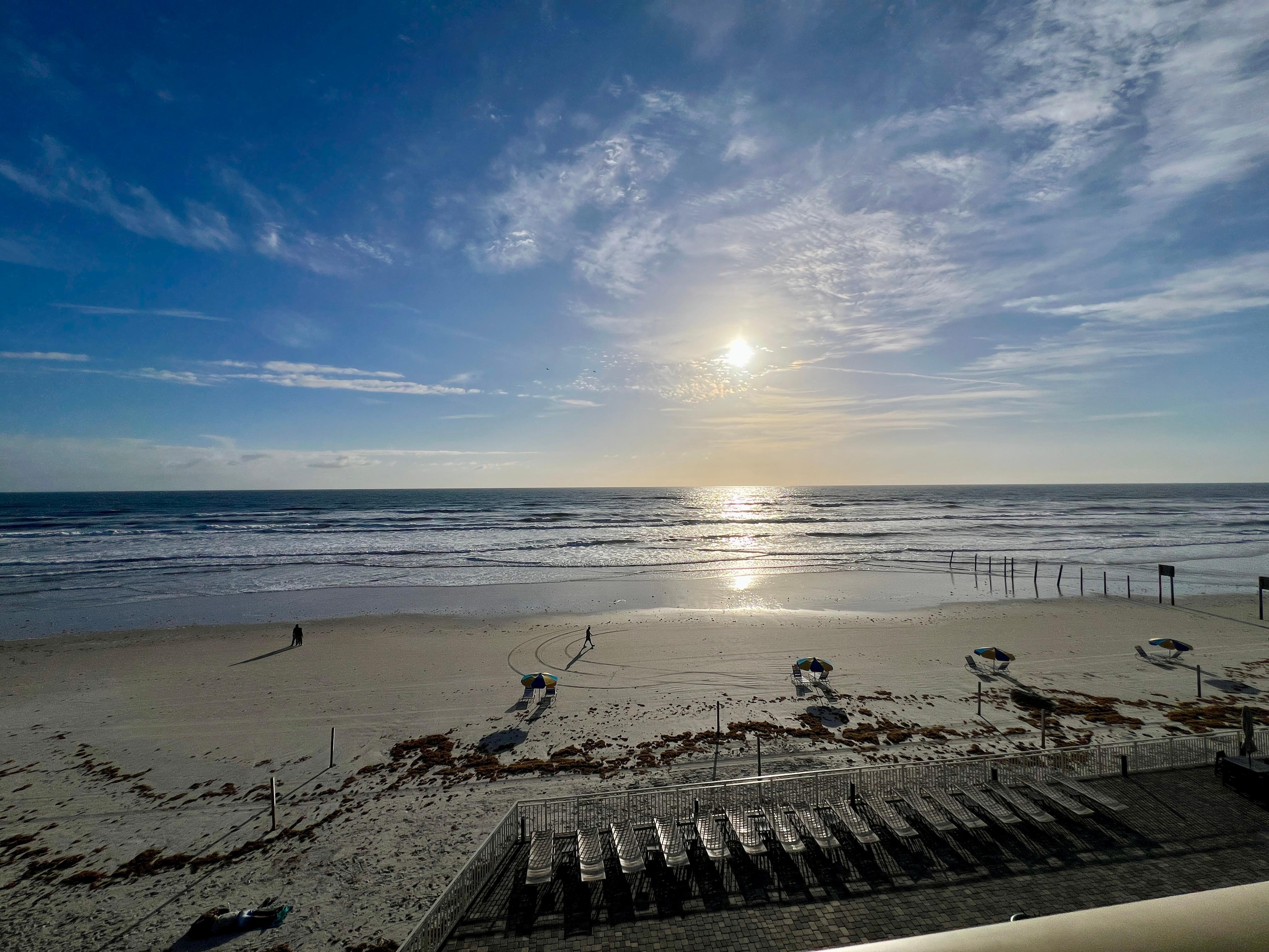 View from the balcony 