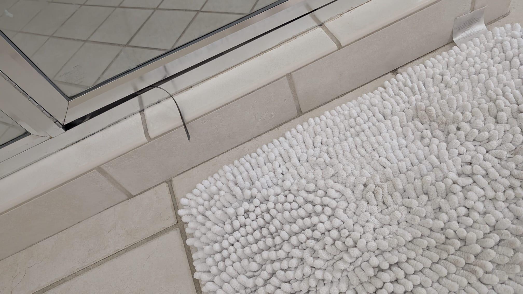 Seal broken in shower