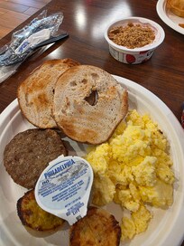 Sat breakfast