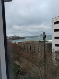 Sea view from our room.