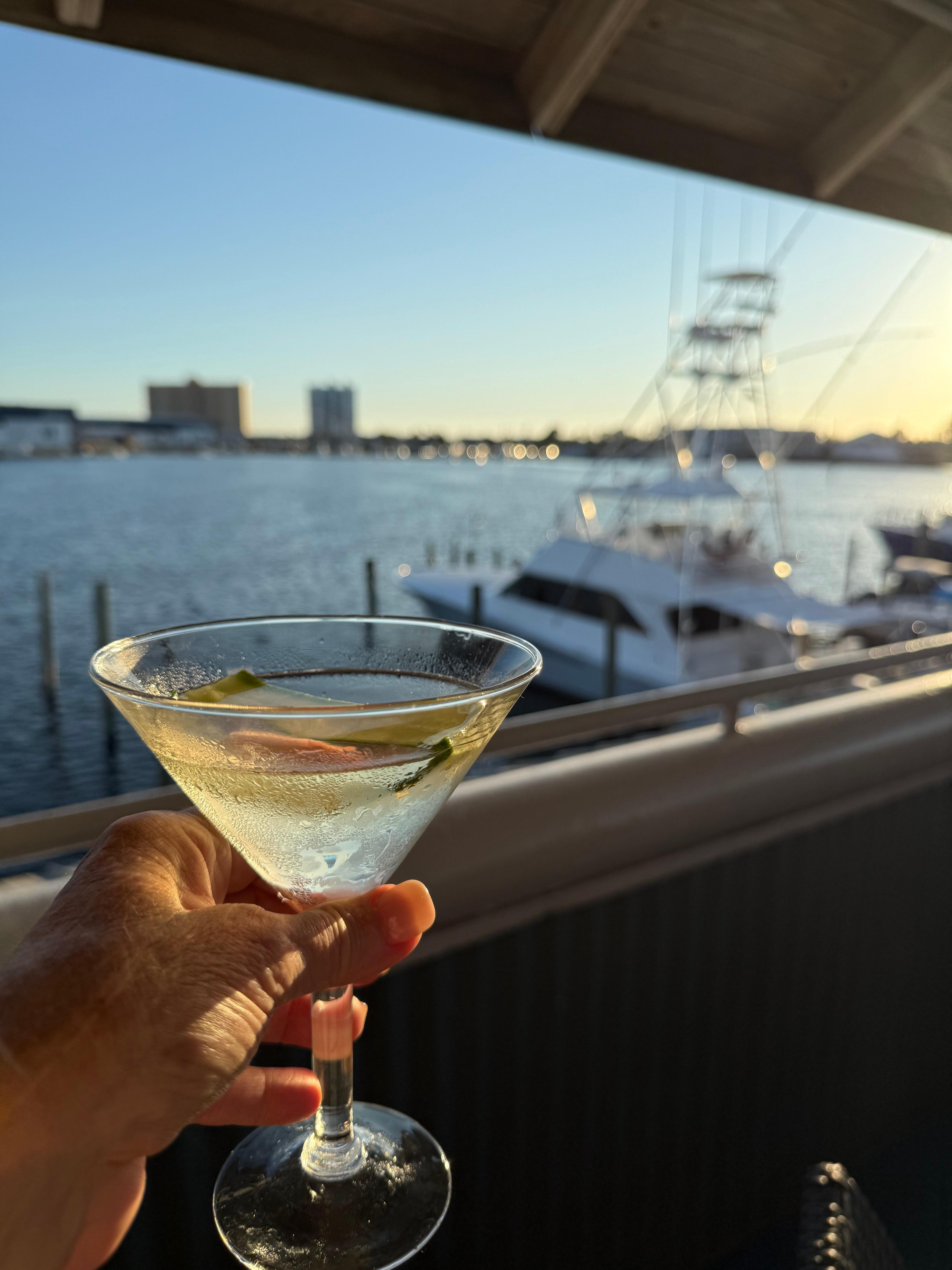 Grand Marlin restaurant at the marina!! Highly recommend