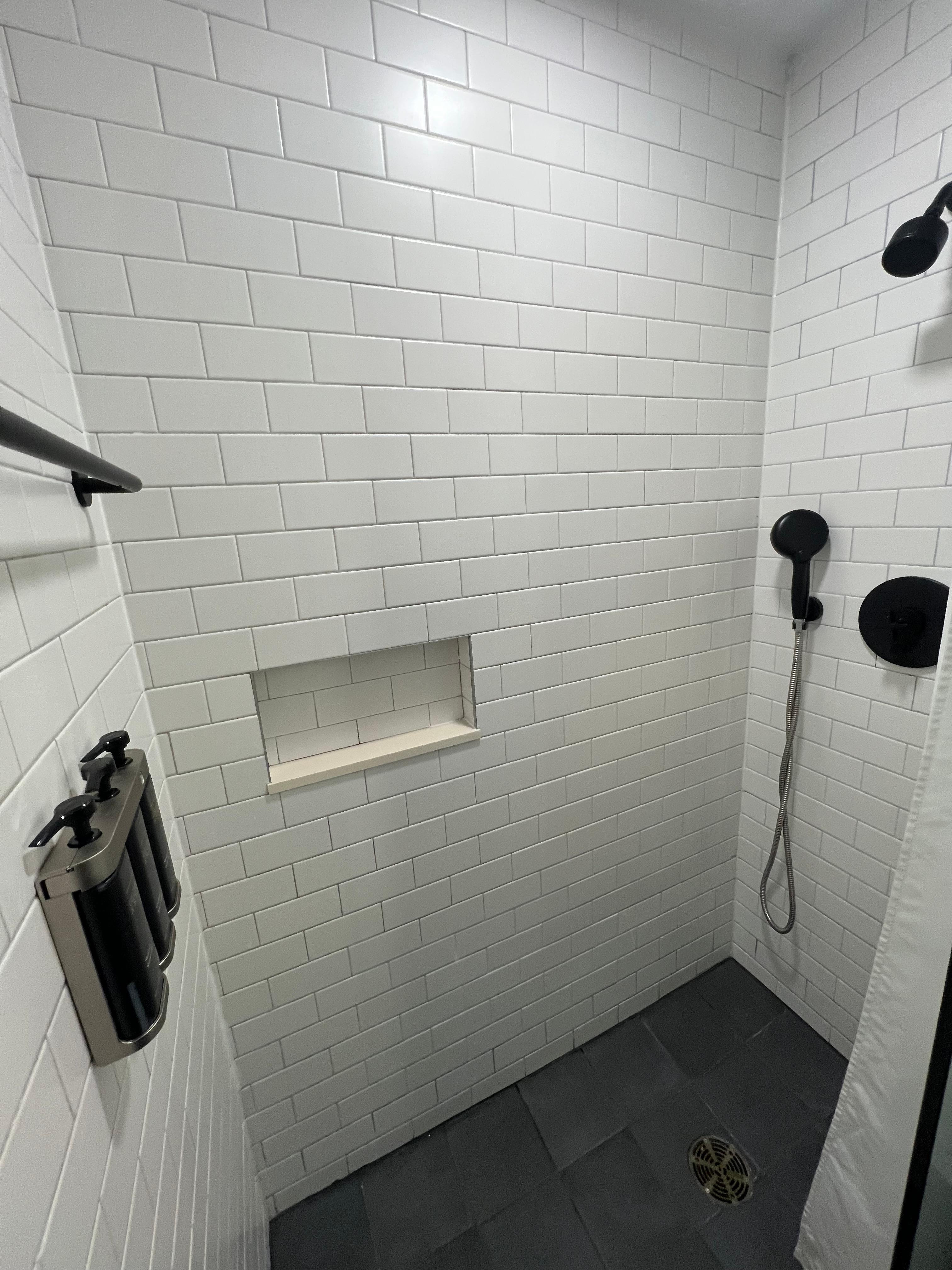 Great water pressure!