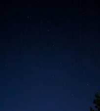 Big Dipper from balcony