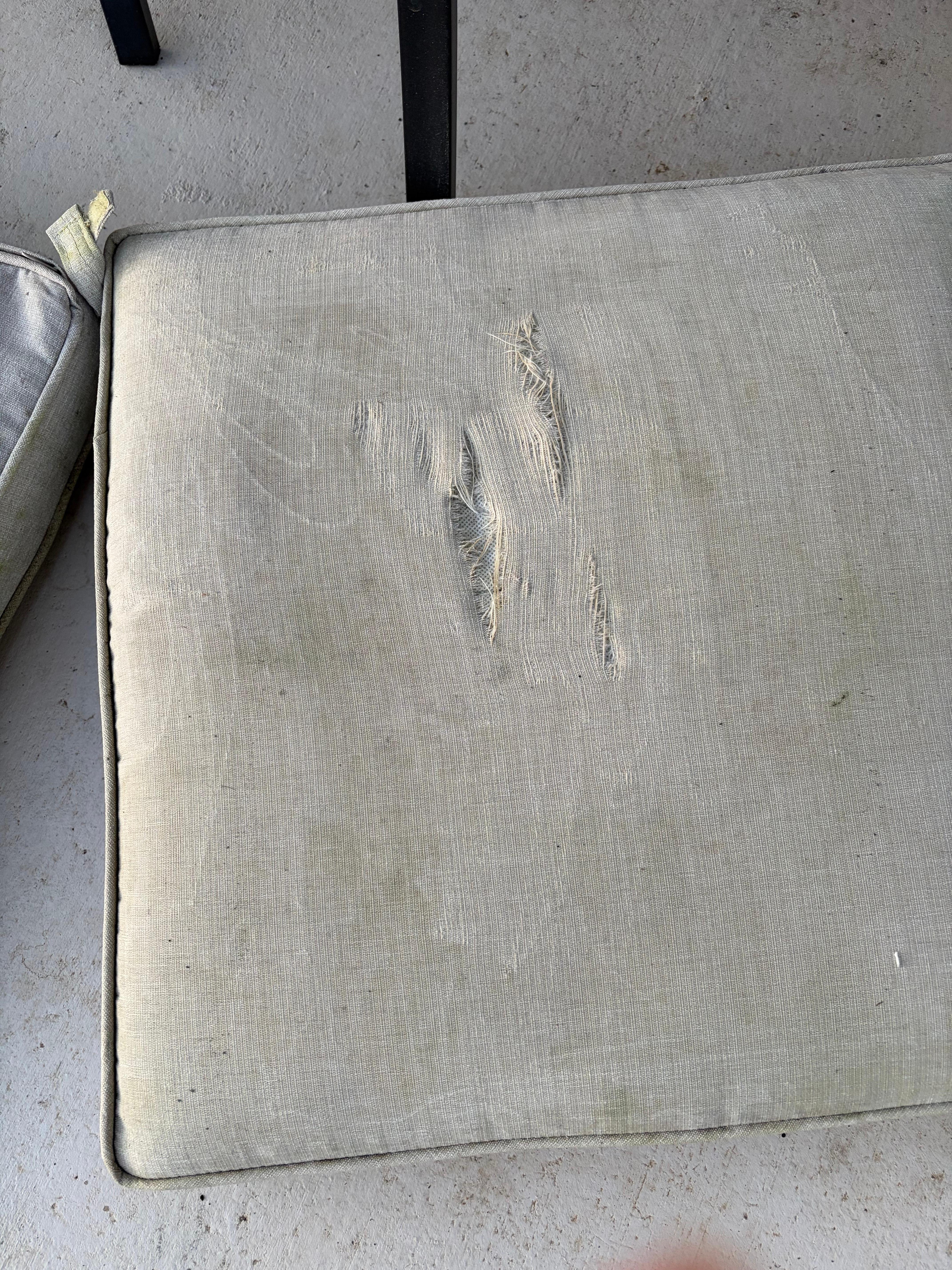 Outside chair cushion 