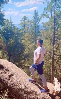Hiking nearby was great!
