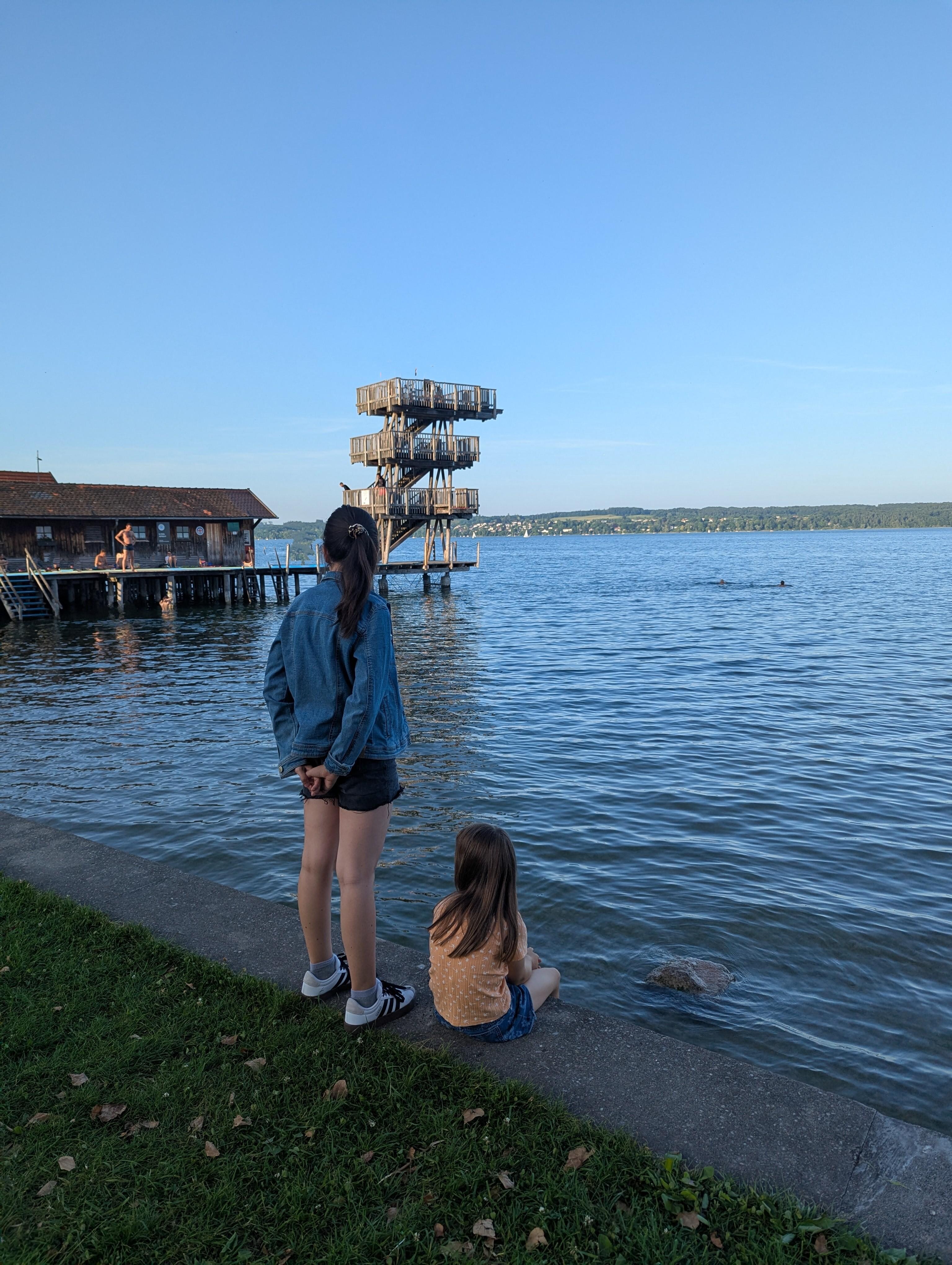 10 m Turm - Strandbad Utting