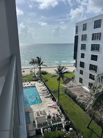 View from room.