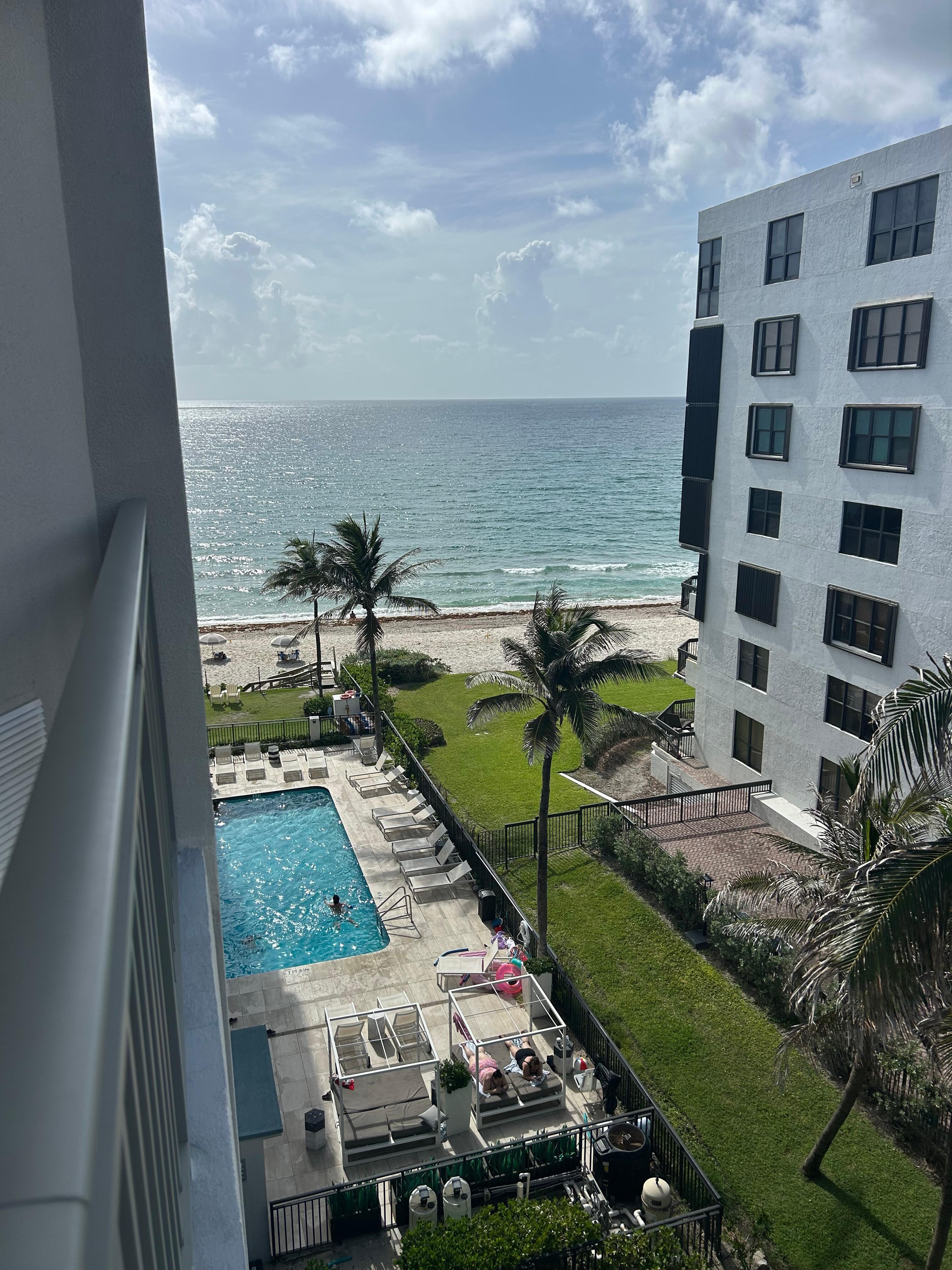 View from room. 