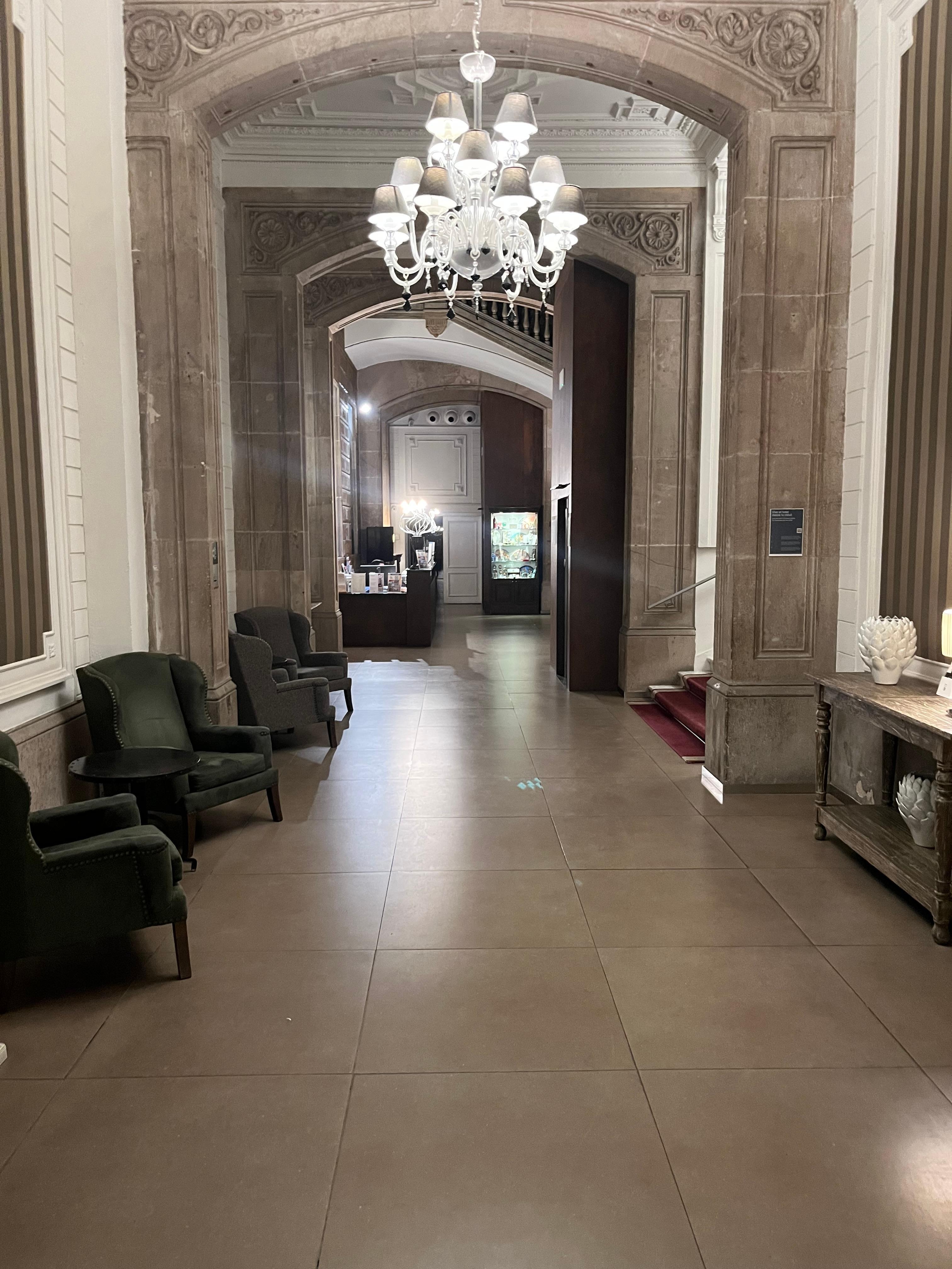 Hotel lobby