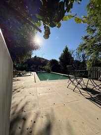 Pool side