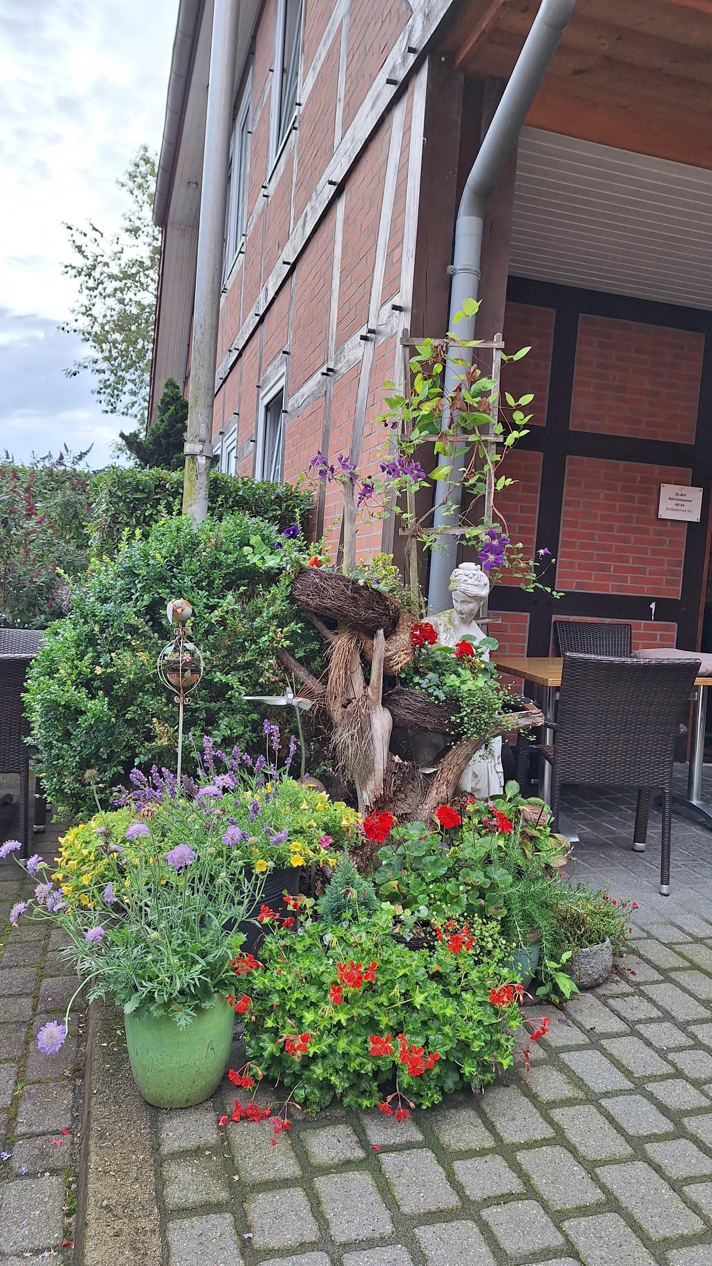 Pynt på terrassen 
