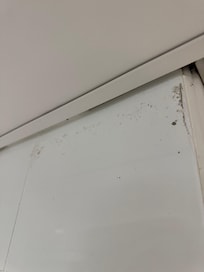 Black Mould in bathroom