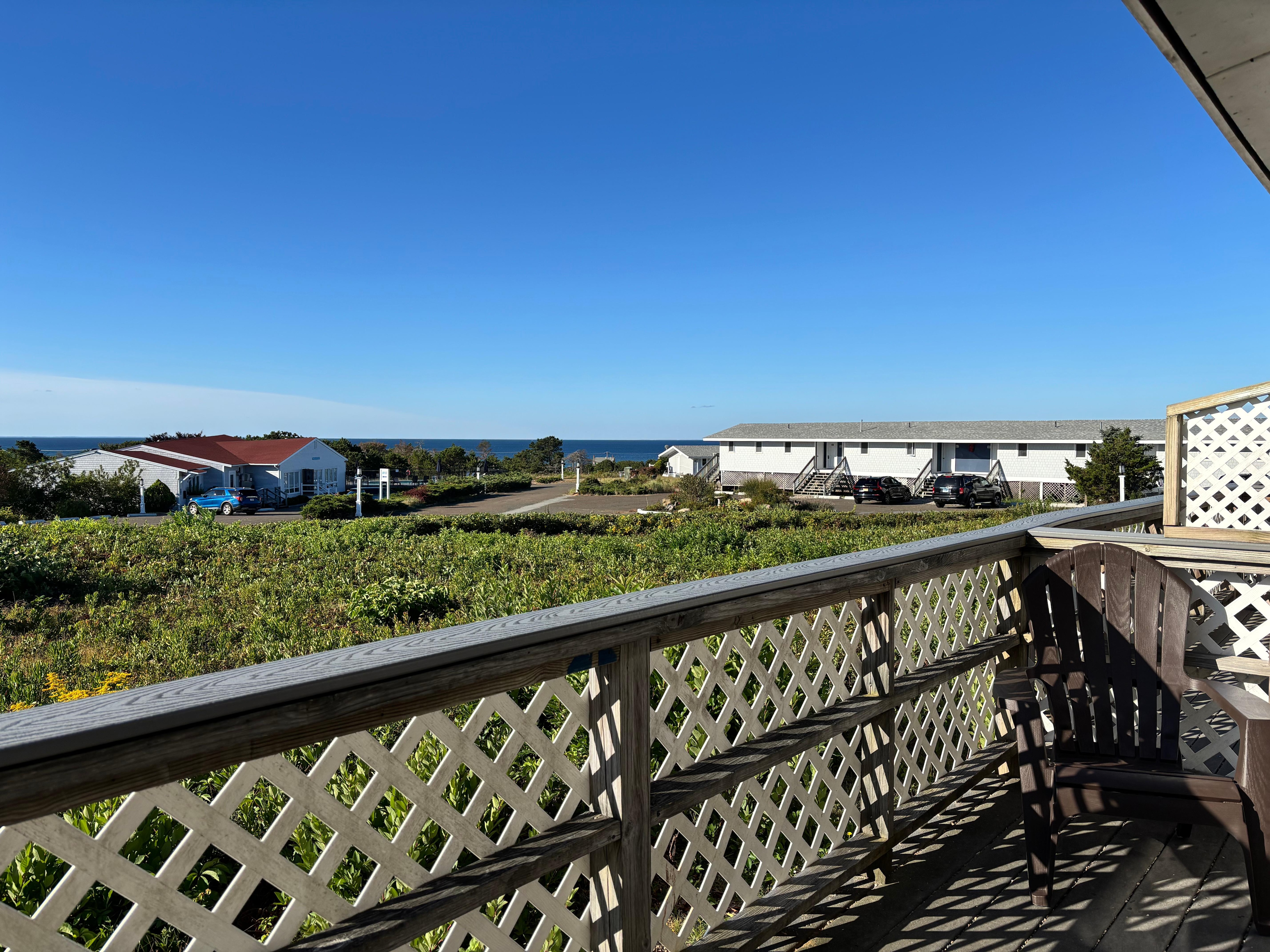  View from our balcony