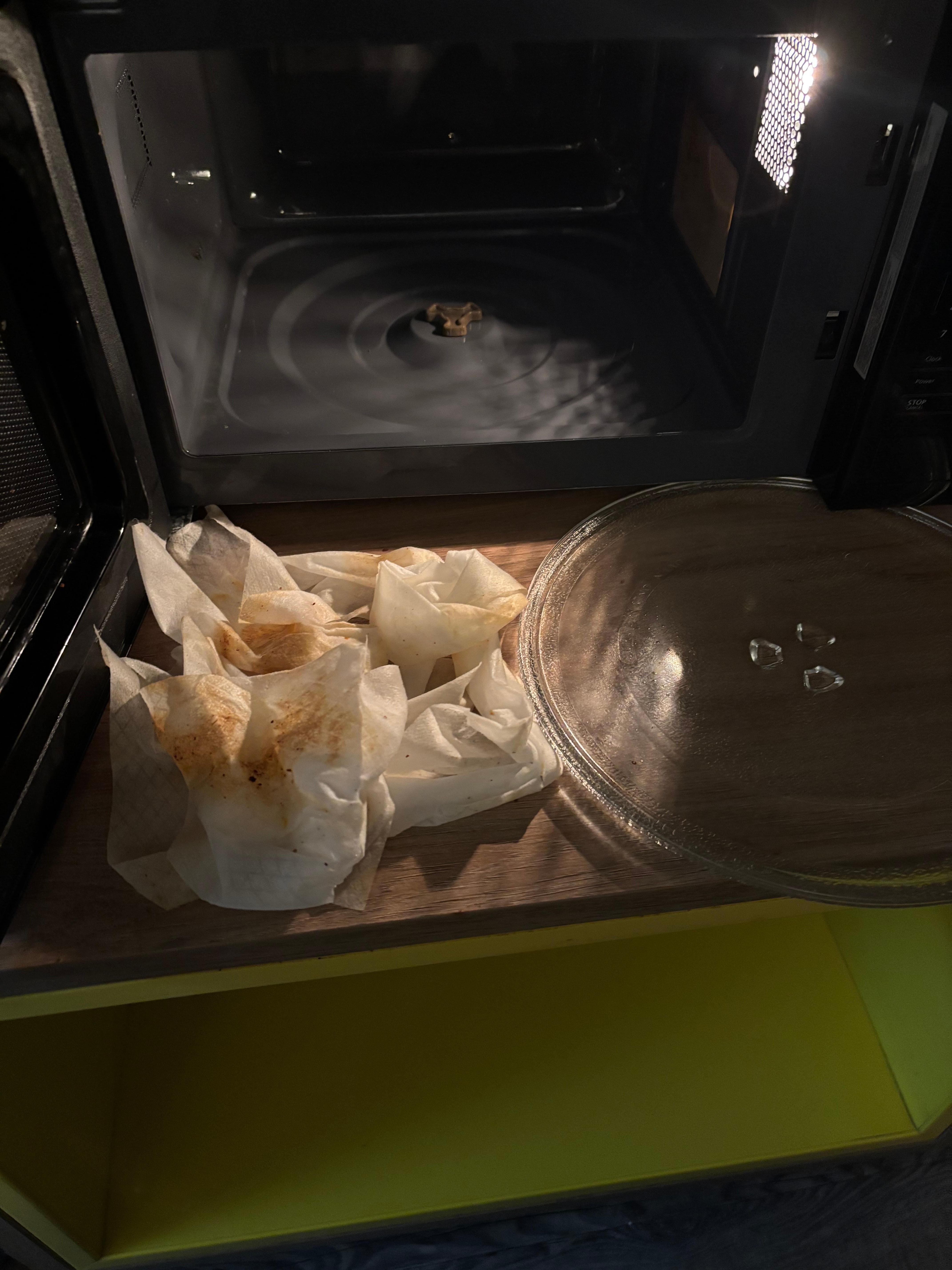 Microwave from the first room