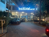 Building at night