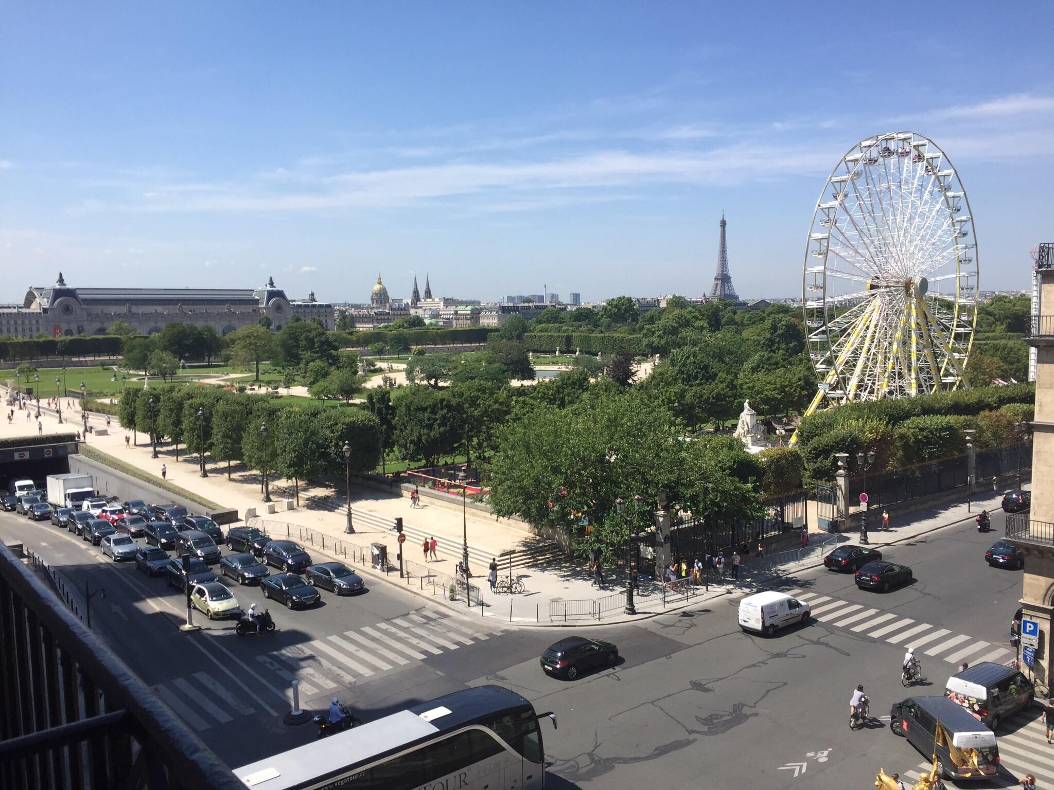 View from our Hotel Regina room 3rd fl