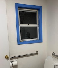 No window coverings