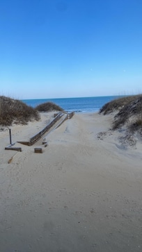 View from second floor room