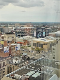 Saw all three stadiums out of my window