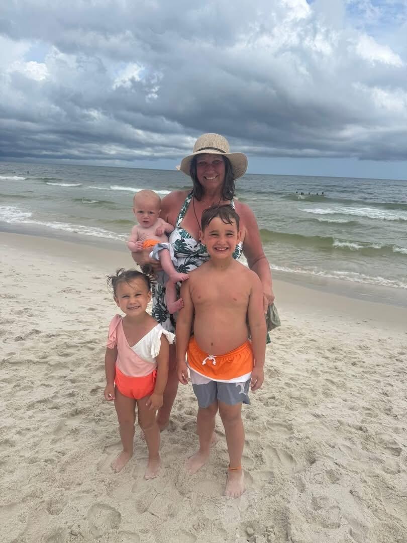 Gammie with 3 babies