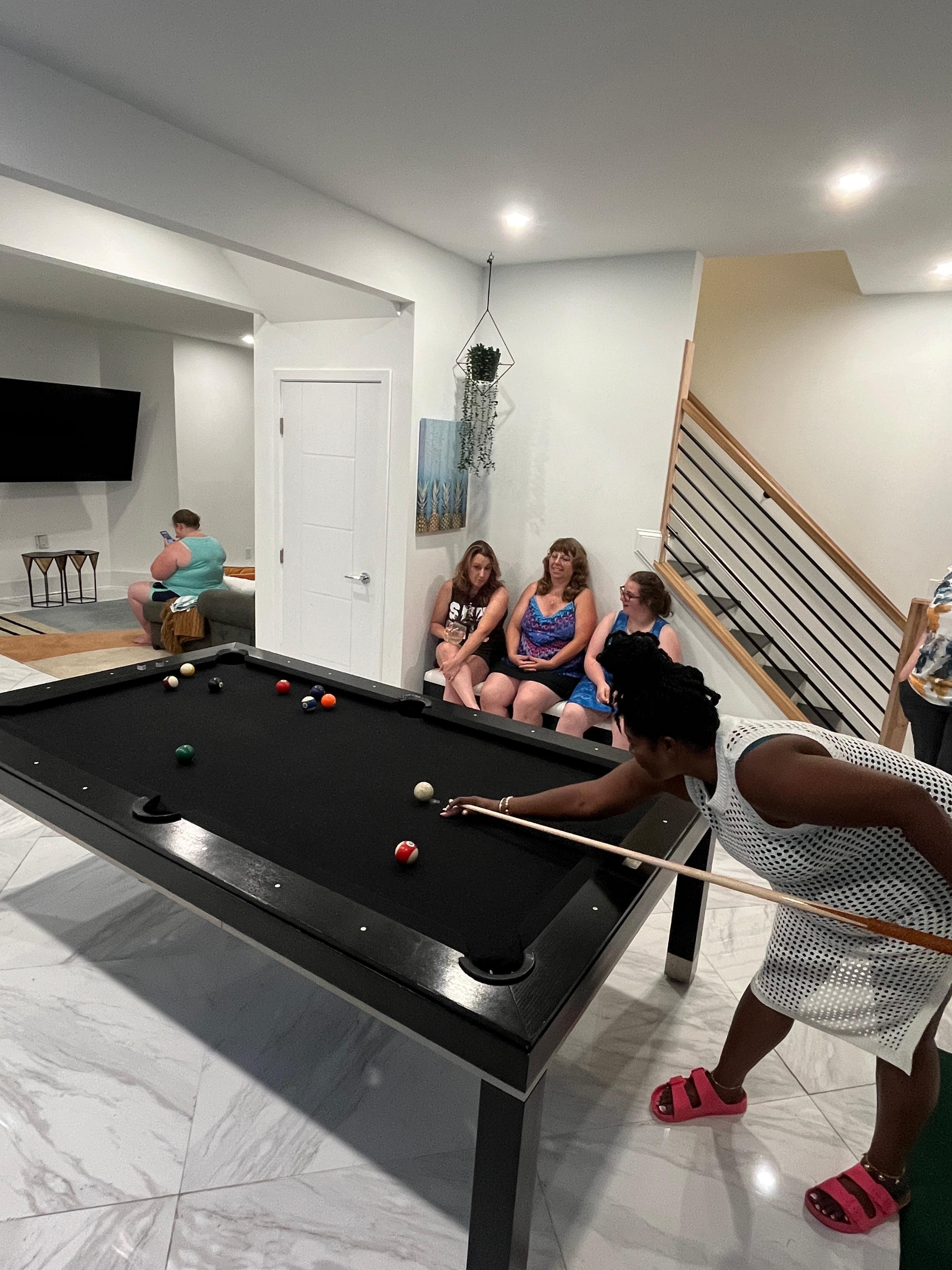 Billiards! What fun! 