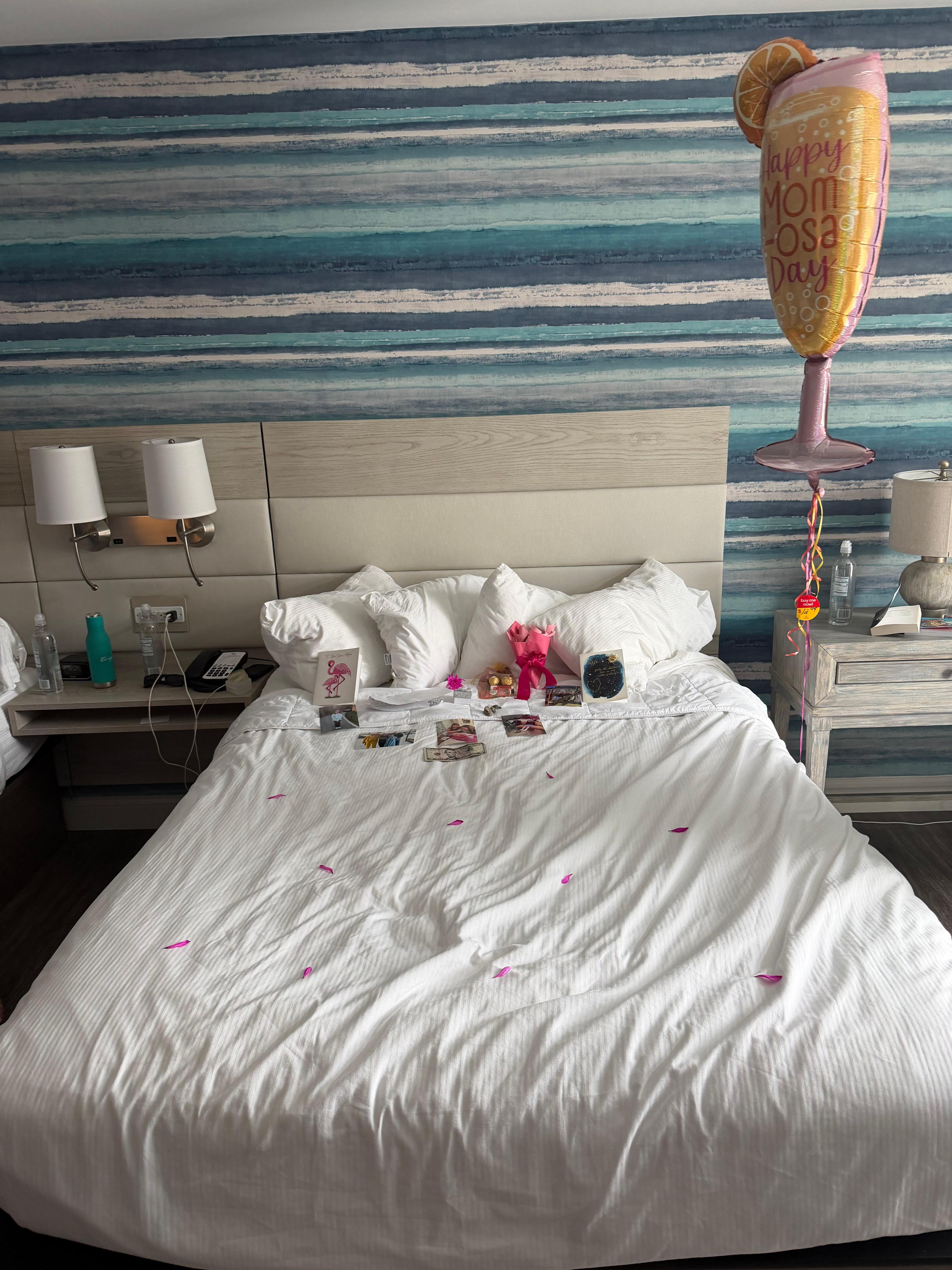 Our beautiful bed
