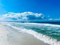 On the beach