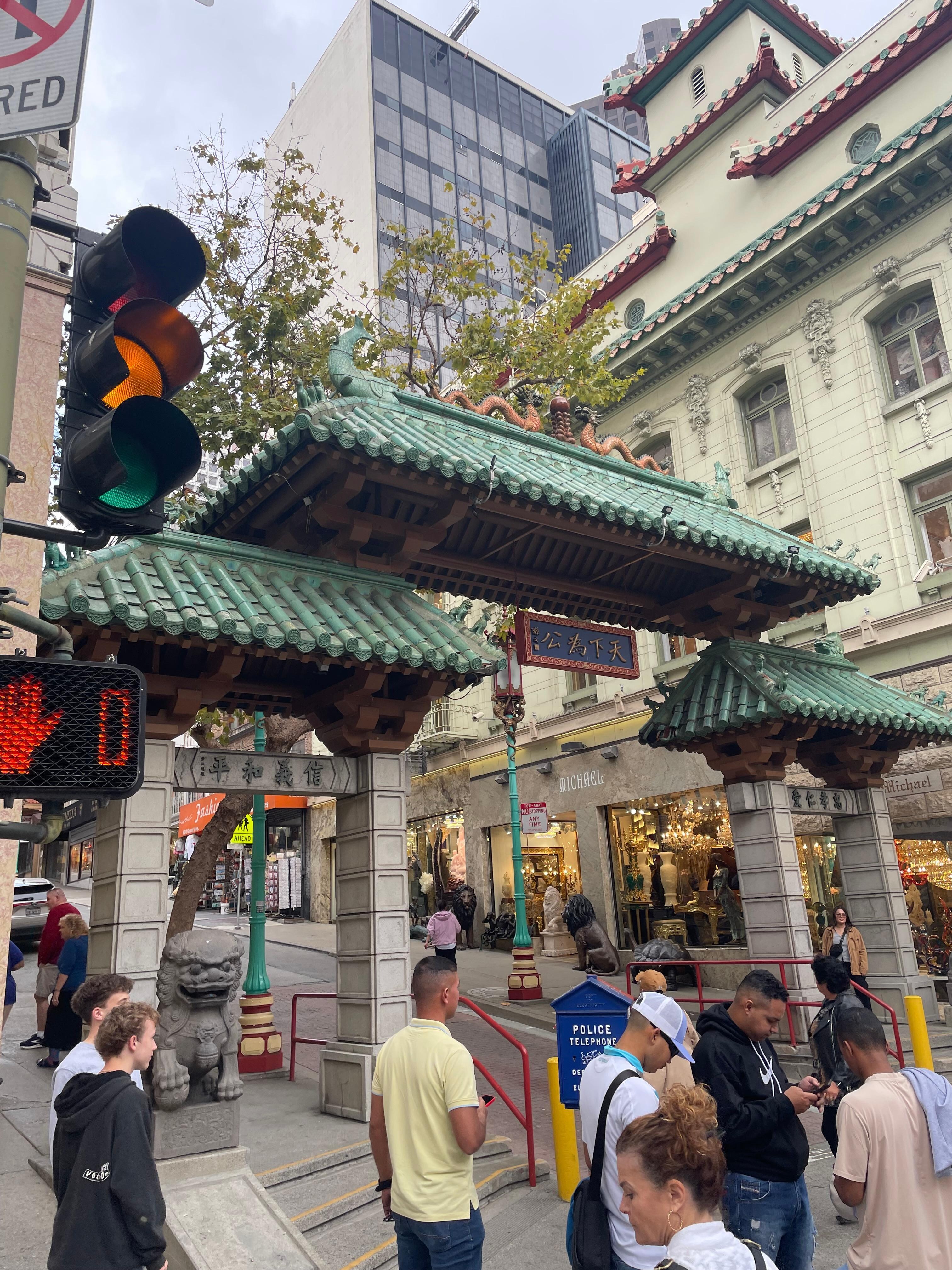 Quick Uber trip to China Town