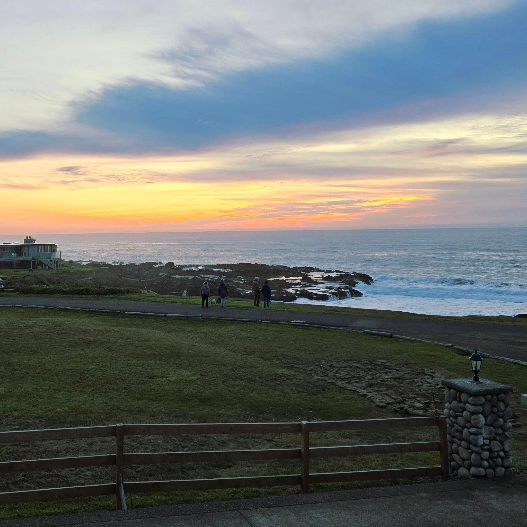 View from the patio.