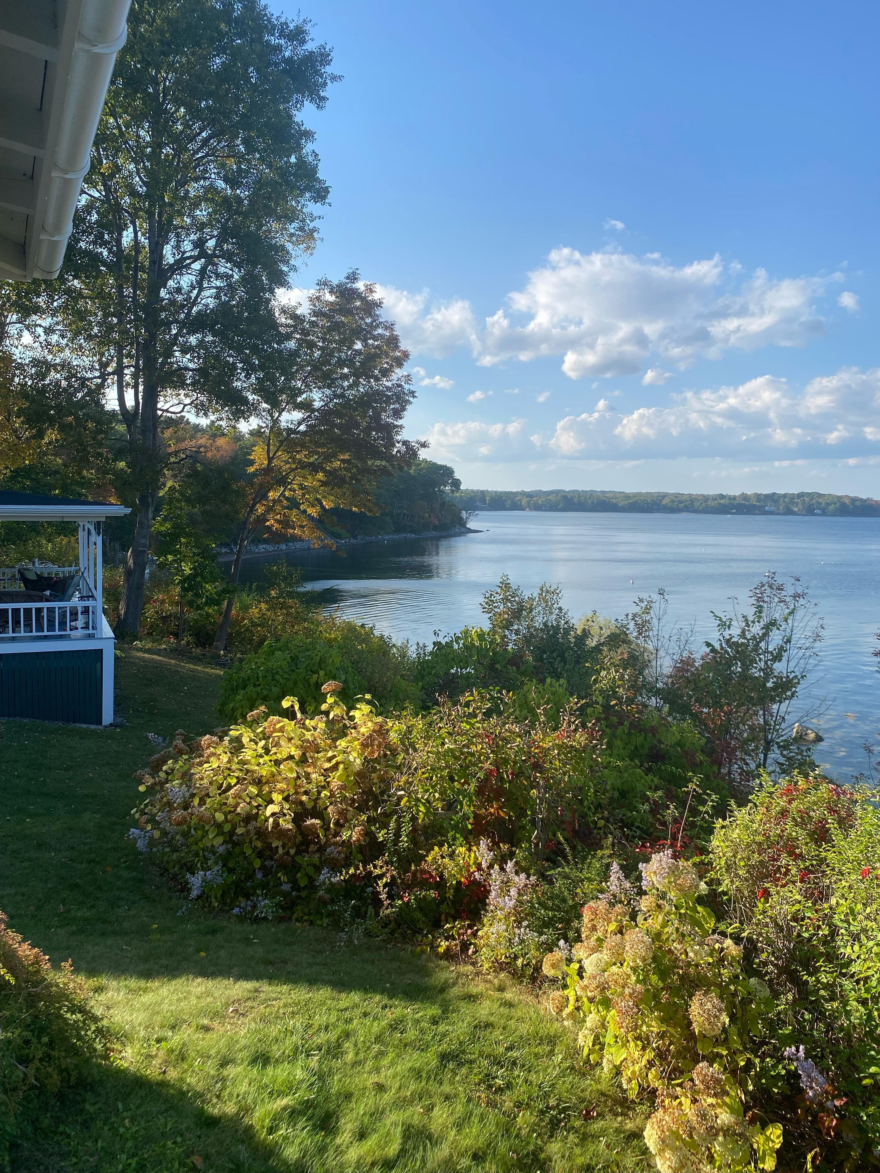 View from cottage porch!