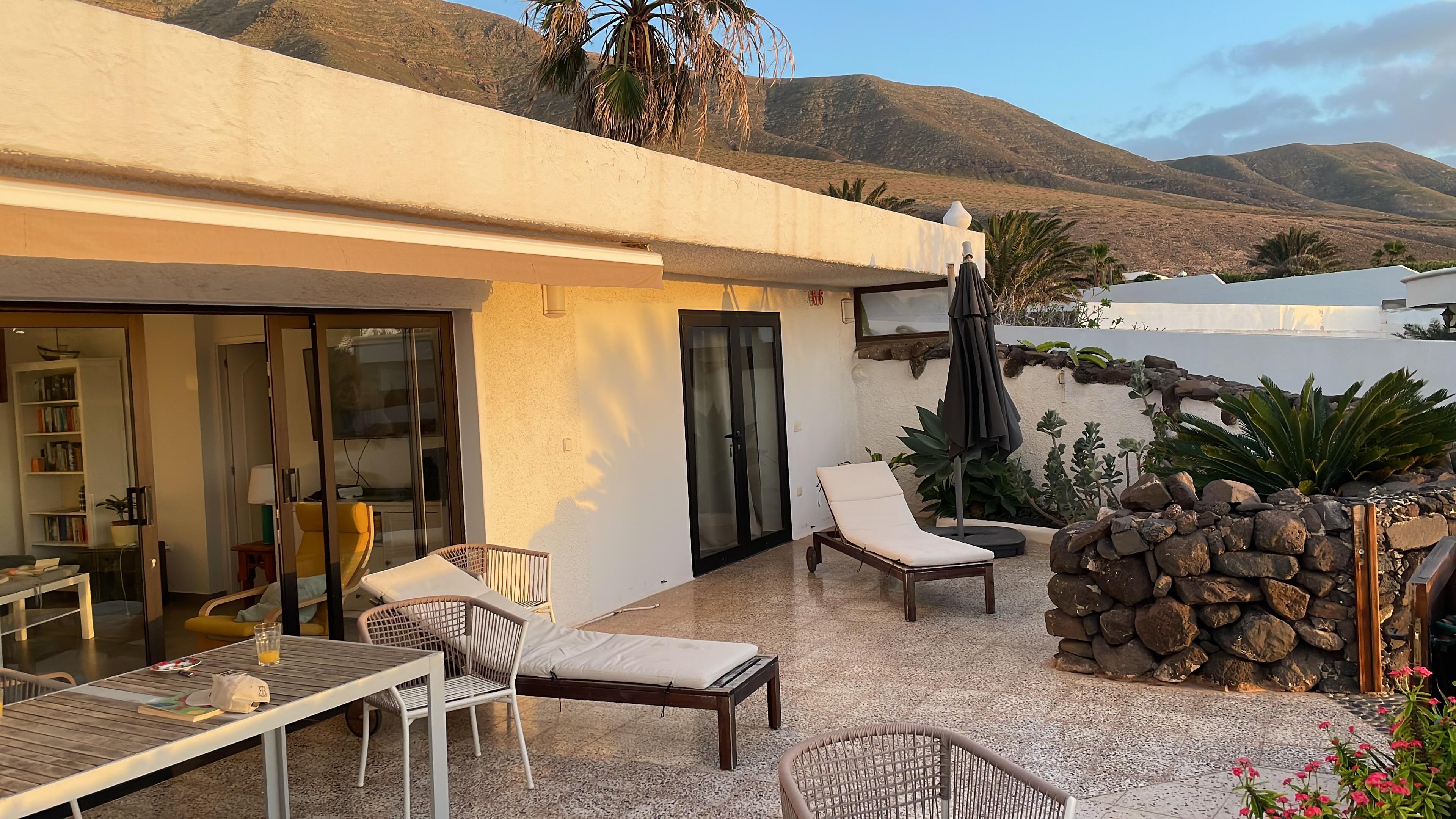 Terrasse mit freiem Blick