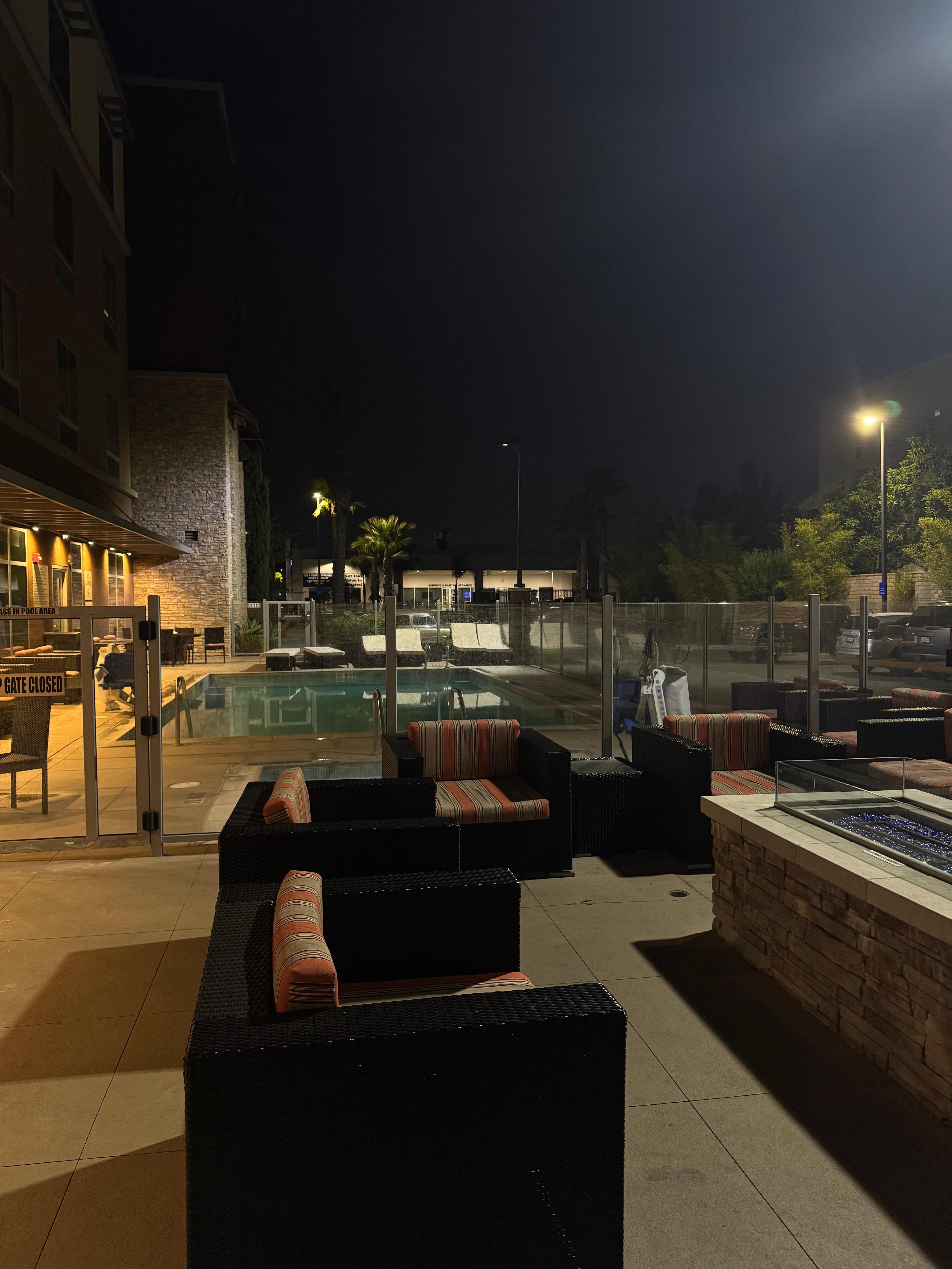 Pool area!