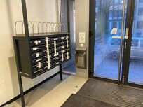 Baustelle im Eingangsbereich