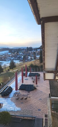 Aussicht vom Zimmer aus