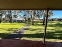 Path to restaurant from our front verandah
