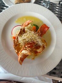 lobster from one of the restaurant