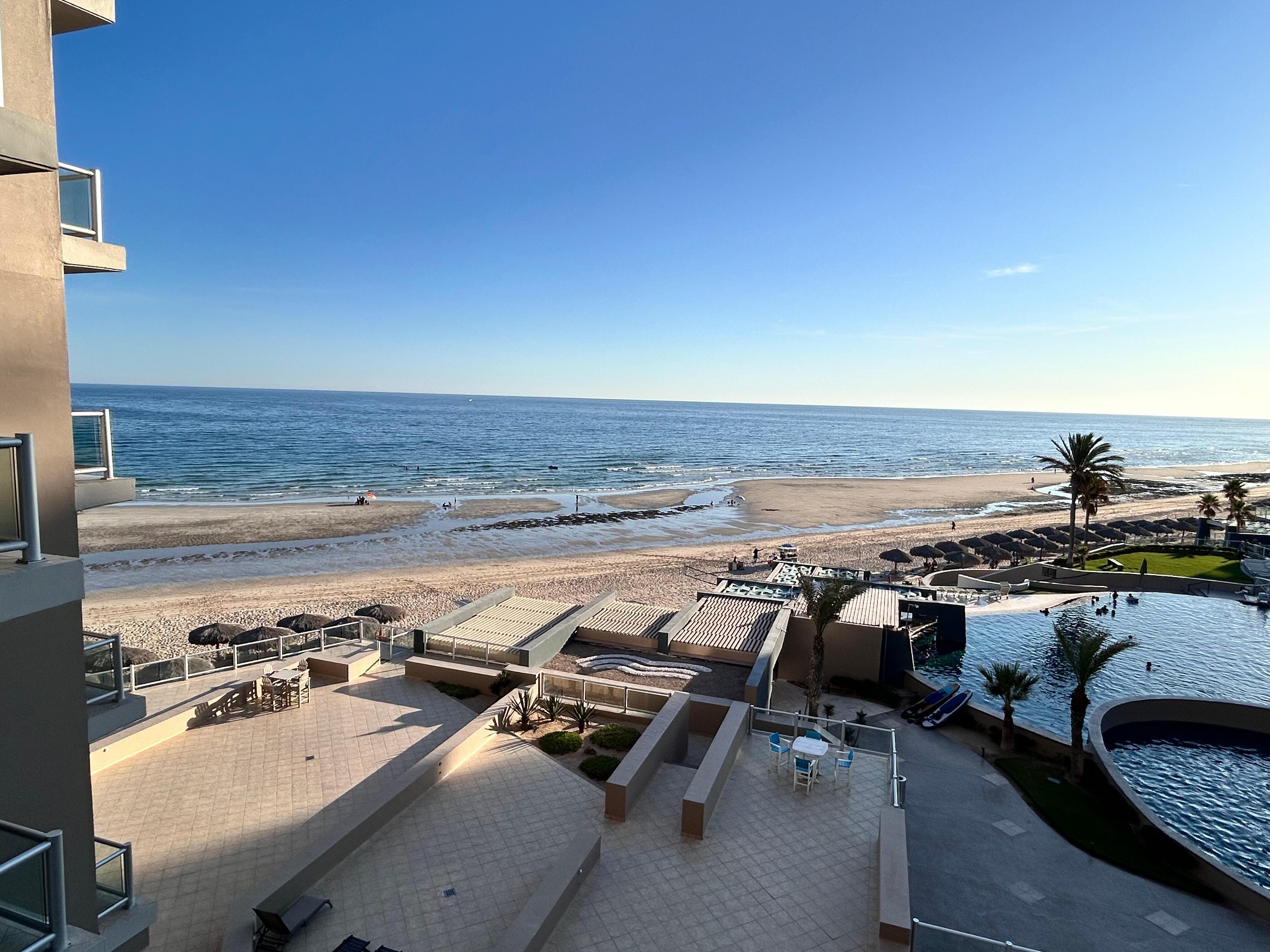 View from condo balcony