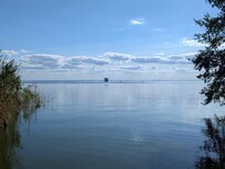 Blick auf das Stettiner Haff