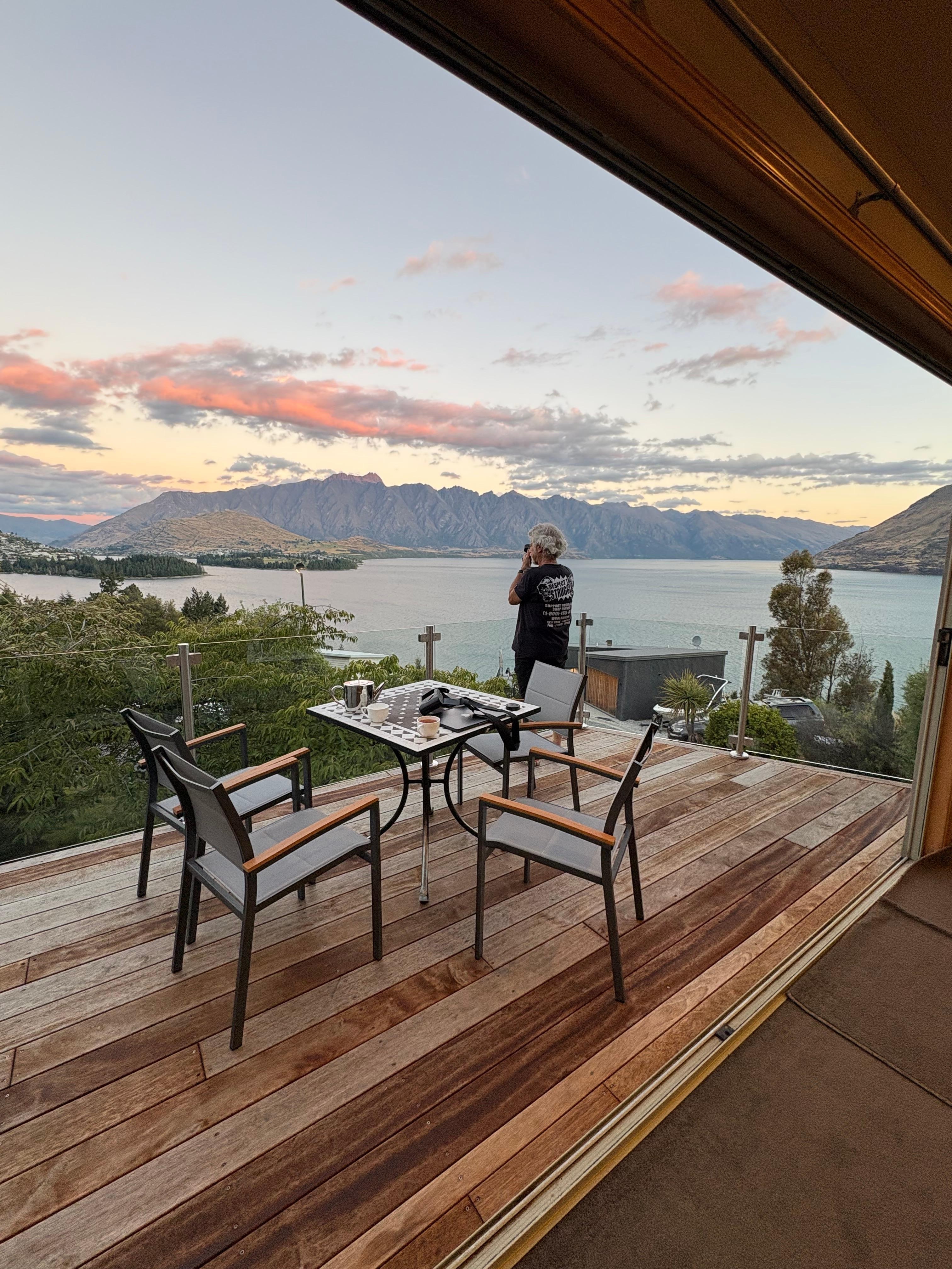 The view is spectacular 