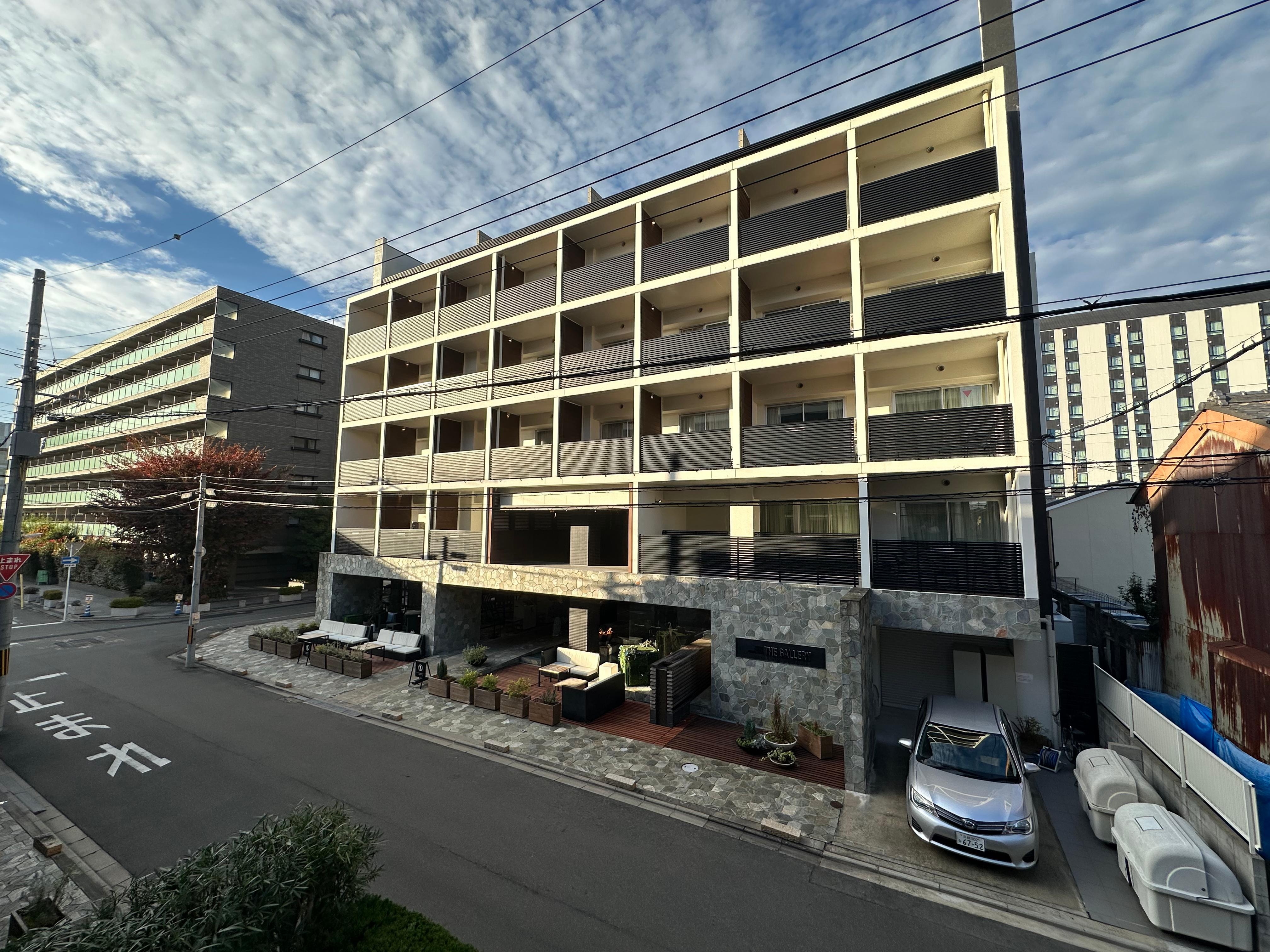 View from the 2nd floor room's balcony