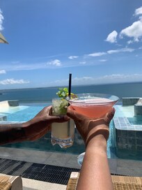 Good drinks, check out the happy hour