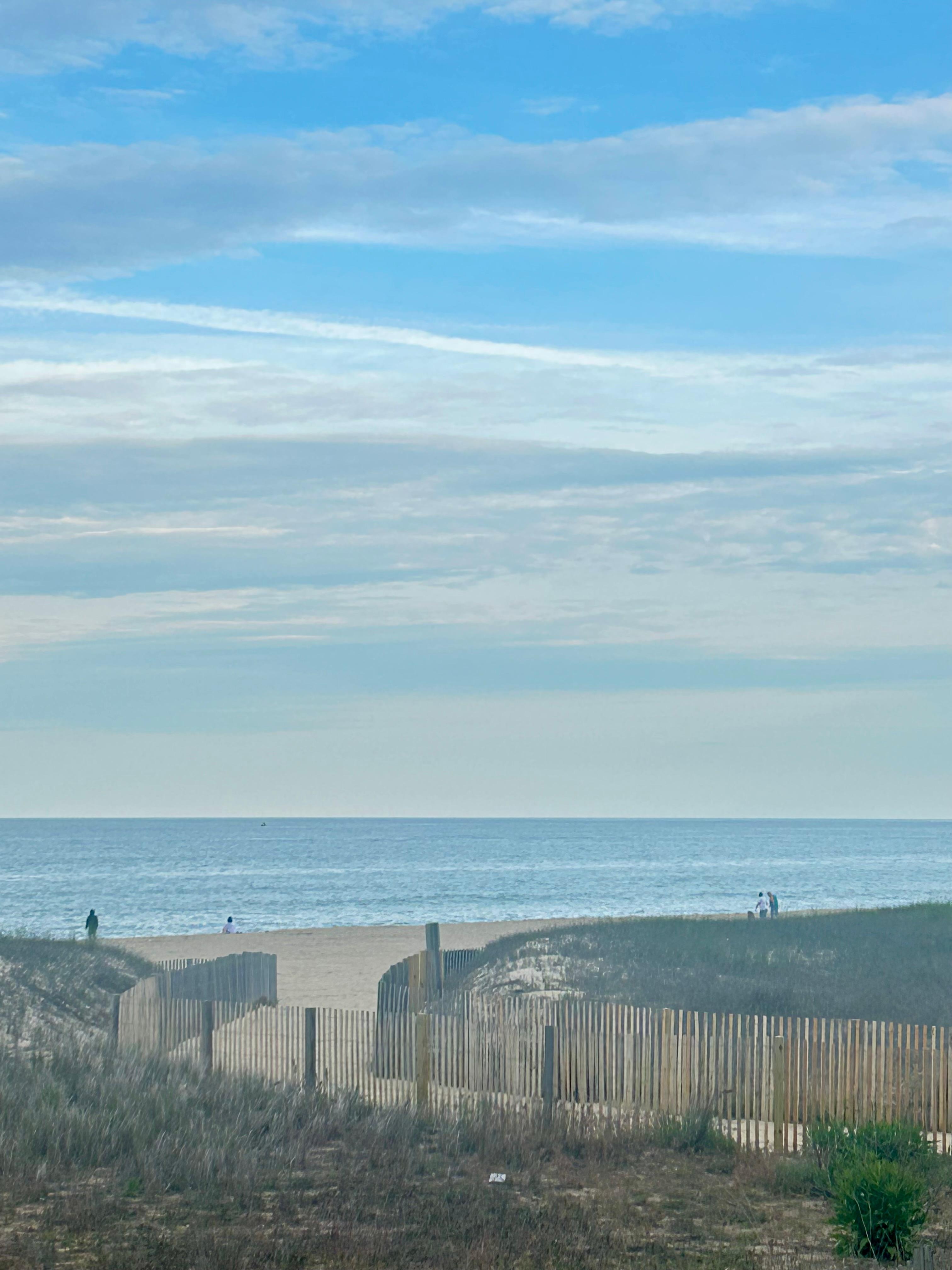 Ocean front view from room balcony