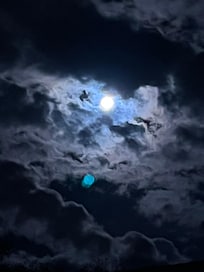 this is a gorgeous view of the full moon right from the back patio.