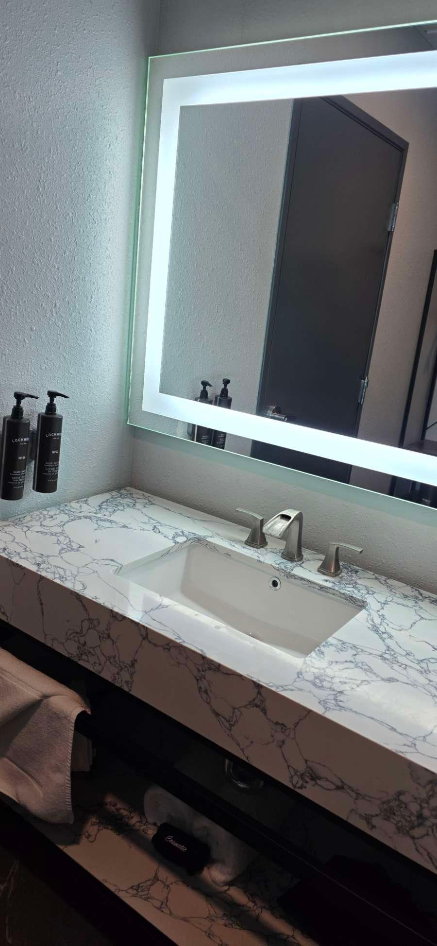 Soap, Shampoo, Conditioner and Body wash was provided and smelled amazing.