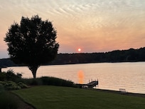 Morning sunrise from condo patio.