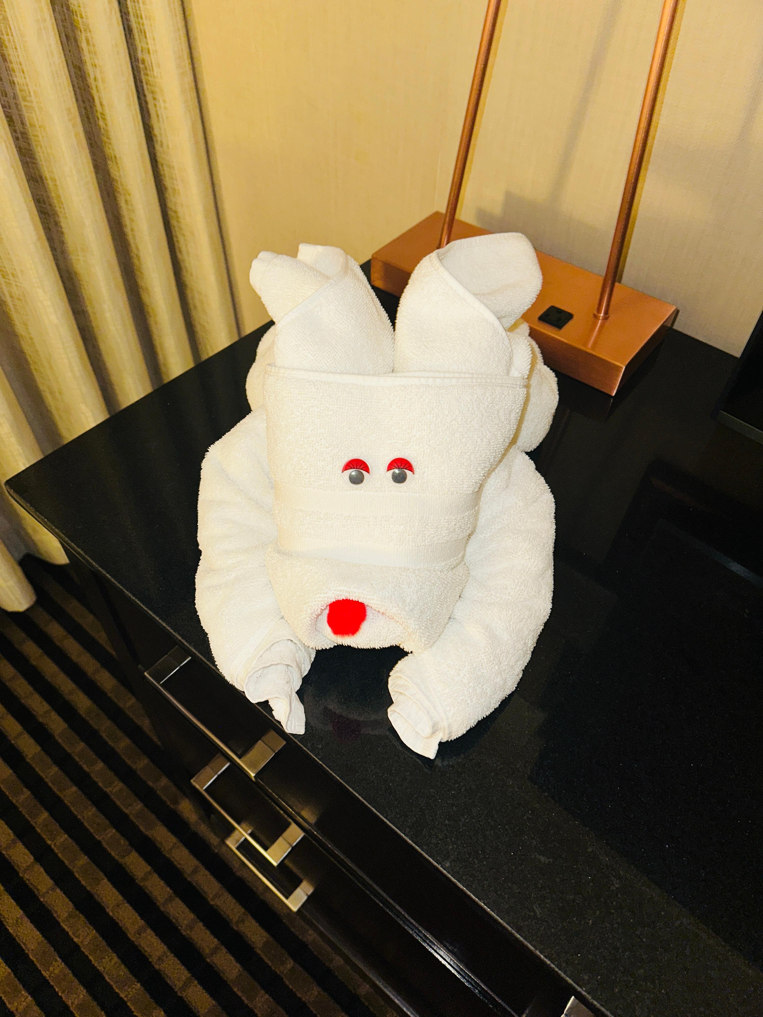 Welcome towel