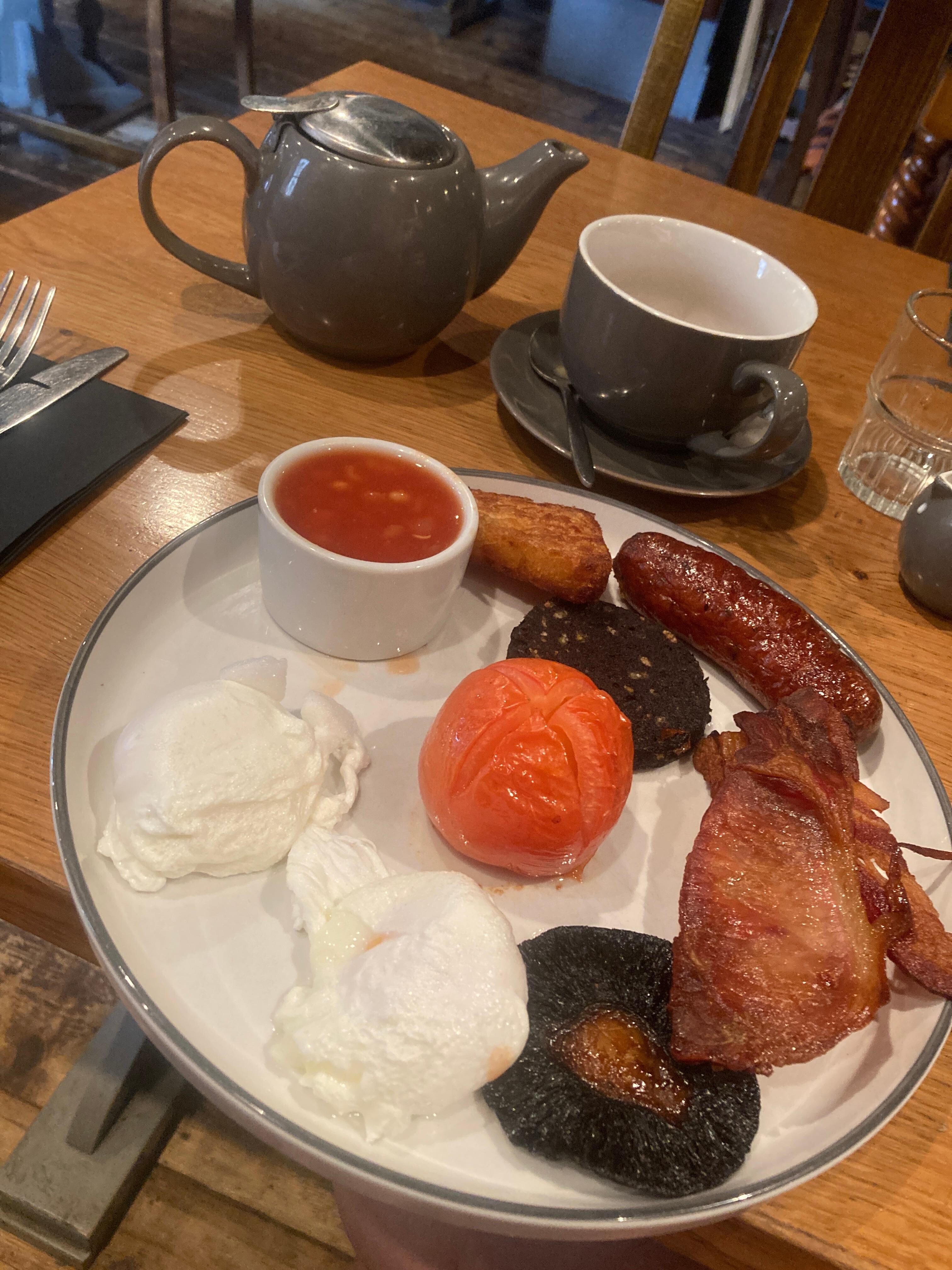 Ended up having the egg on toast. 